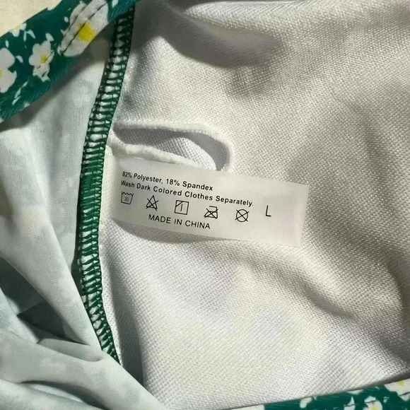 Floral One Piece Swimsuit - Picture 4 of 4